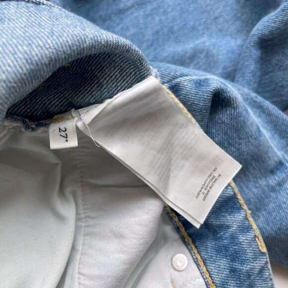 SSENSE Designer By Malene Birger Blue Milium Jeans XS - Picture 6 of 6